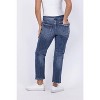 Women's Whatever Will Be High-Rise Crop Straight Leg Denim Jeans - LOVERVET - 3 of 4