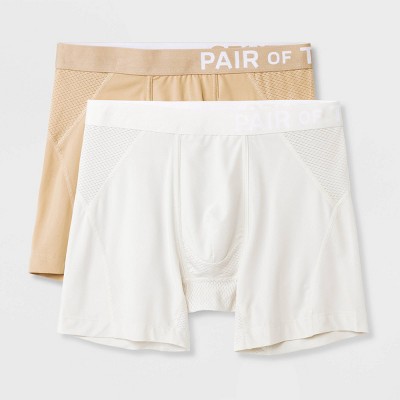 Pair of Thieves Men's SuperCool Boxer Briefs 2pk - Neutral XL