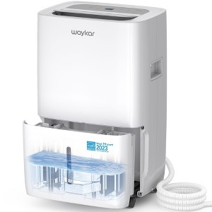 Waykar Energy Star Dehumidifier for Basements or Wet Spaces - 1 of 4