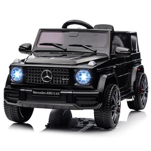 Kids 12V Ride on Car, Hetoy Licensed Mercedes Benz G63 Kids Car w/Remote Control - 1 of 4