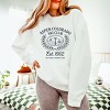 Aspen Colorado Ski Club Laurel Leaves - Women's Lightweight Garment Dyed Sweatshirt - 3 of 4