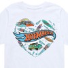 Boys' - Hot Wheels - Surfing Mix In A Heart Short Sleeve Graphic T-Shirt - 2 of 4