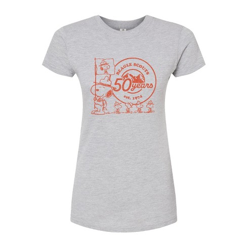 Women's - Peanuts -  Juniors Fitted Graphic T-Shirt - image 1 of 3