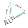 Unique Bargains Women's Fishtail Handle Eyelash Curler 1 Pc - 2 of 3