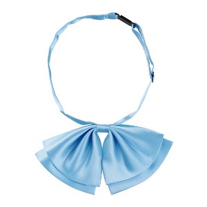 Allegra K Women's Pre-Tied Solid Adjustable Casual Uniform Bowknot Bowties - 1 of 4