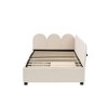 Twin Size Upholstered Daybed with 2 Drawers and Soft Fabric Headboard - 4 of 4