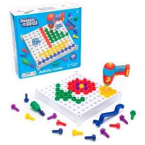 Educational Insights Design & Drill Activity Center, 146 Pieces, Ages 3+ - 1 of 4