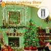Ollny 800 LED Red and Green Christmas String Lights (Clear Cable, Plug in, 8 Modes, IP44 Waterproof) - 3 of 4