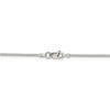 Black Bow Jewelry 1.5mm Sterling Silver, Round Solid Spiga Chain Necklace - 4 of 4