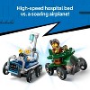 LEGO City Airplane vs. Hospital Bed Race Car Pack Building Toy 60459 - 3 of 4