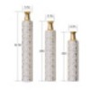 Infurnic Decorative Vases 3PCS Twigs Dried Flowers Antique Worn Vases, High Independent Stand for Living Room, Entryway, Multicolored, 5.7"*5.7"*32.3 - 3 of 4