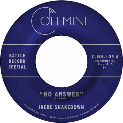 Jive Turkeys - No Answer / No Answer (Colored Vinyl Clear Vinyl) (vinyl 7 inch single)