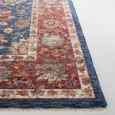 Ivory Hand-Knotted Square Synthetic Easy Care Rug
