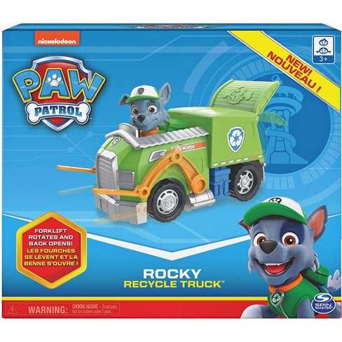 Rocky recycling truck paw sales patrol