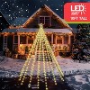 Joyfy 10 FT Cone Tree Yard Lights Outdoor Decorations, 560 LED Lights with Metal Stakes for Xmas Party Indoor Outdoor Garden Yard Holiday Decoration - 4 of 4