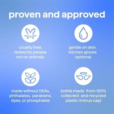 Method Super Shine Foaming Dish Spray Powered By Enzymes Free + Clear - Refill - 16oz