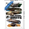 Trends International Jurassic World: Rebirth (2025) - Colossal Giants Framed Wall Poster Prints - 3 of 4