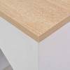 vidaXL Bar Table with Cabinet White 45.3"x23.2"x78.7" - 4 of 4