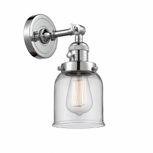 Bell - 1 Light Wall Sconce In Industrial Style-10 Inches Tall and 5 Inches Wide - 1 of 1