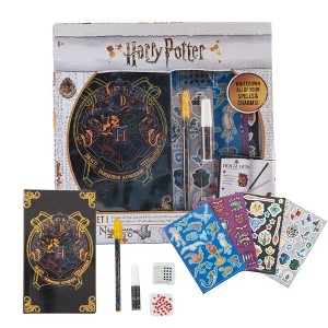 Harry Potter Sparkle Journal Set for Kids Kit with Stickers and Gems - 1 of 4