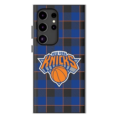 Keyscaper New York Knicks Plaid MagSafe Compatible Cell Phone Case for Galaxy S25 Plus