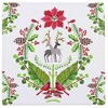 Ganz 4.0 Inch Holiday Icon Coaster Set Santa Deer Snowman Cardinal Coasters - 2 of 4