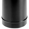 DuraVent DuraBlack 6DBK-12 6 Inch Single Wall Steel Wood Burning Adjustable Chimney Stove Pipe Connector to Vent Smoke and Exhaust, Black - 3 of 4