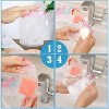 LunaLulinlk 3 PCS Bathroom Dispenser Bottles 2PCS 500ml White Soap Dispenser + 1 Soap Net, Detachable Refillable Bathroom Bottles - 2 of 4