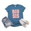The Juniper Shop Big Sis Distressed Toddler Short Sleeve Tee - 2 of 2