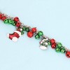 Jingle Bell Necklace for Women - Chunky Crystal Teardrop Pendant, Christmas Jewelry Gift - 4 of 4