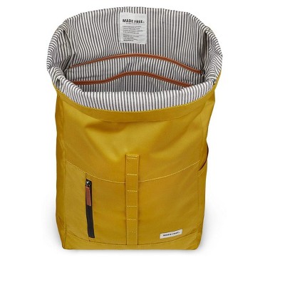 Made Free Roll Top Pack Backpack, Mustard — фото 3