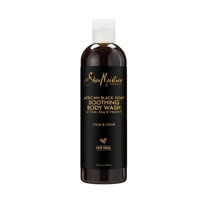 SheaMoisture African Black Soap Soothing Body Wash - 13 fl oz