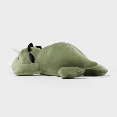 Dinosaur Weighted Plush Kids&#39; Throw Pillow Green - Pillowfort&#8482;_3