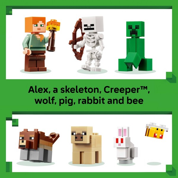 LEGO Minecraft Aventura de la Primera Noche 21593 5