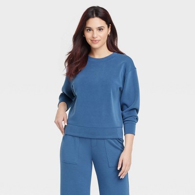 Women's Sandwash Pullover Sweatshirt - A New Day™