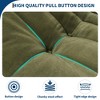 Bean Bag Chairs for Adults, Memory Foam Couch Single Sofa Chair with Suede-Like Fabric - 4 of 4