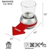 Barbuzzo Retro Spin The Shot Drinking Game  - Let The Spin Decide Your Fate - Great Gift for Home Entertaining, Tailgates, & Celebrations - 2 of 4