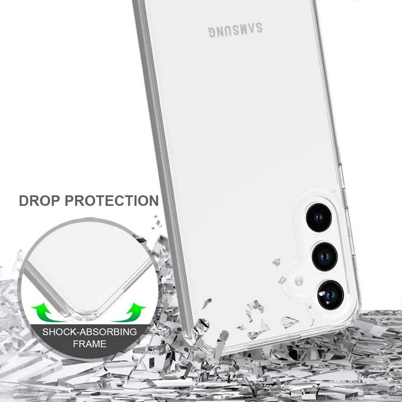 Nakedcellphone Clear Case for Samsung Galaxy A15 5G Phone, 4 of 6