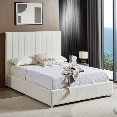 Nebula Vortex King Size Upholstery Bed ( No Mattress )