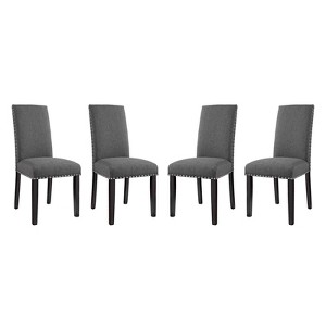 Modway Parcel Dining Side Chair Fabric Set of 4 - 1 of 4