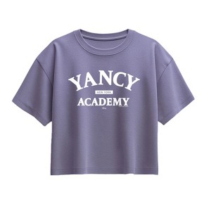Girls' - Disney - Yancy Academy Short Sleeve Boxy Graphic T-Shirt - 1 of 2