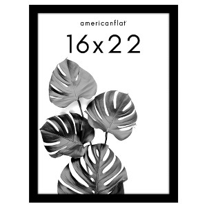 Americanflat Poster Frame - Wooden Picture Frame with Plexiglass Cover - 1 of 4