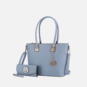 MKF Collection Vanessa Women's Fashion Tote & Wallet Set Handbag by Mia K - 1 of 4
