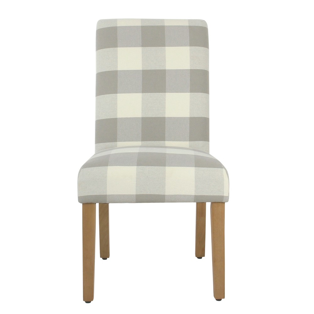 Set of 2 Parsons Dining Chair Gray - Homepop was $279.99 now $209.99 (25.0% off)