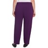 Alfred Dunner Women's Allure Fitted Stretch Short Length Pant - 2 of 4