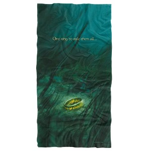 Lord Of The Rings One Ring To Rule Them All 30” x 60” Beach Towel - 1 of 4