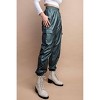 Women's Metallic Utility Cargo Pant - GiGiO - 3 of 3