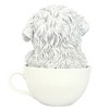 Design Toscano Puppuccino Puppy Collectible Dog Statue: White Maltese - image 4 of 4