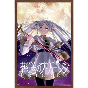Trends International Frieren: Beyond Journey's End - Teaser One Sheet Framed Wall Poster Prints - 1 of 4