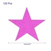 Unique Bargains Decorative Party Wedding Cardboard Five Star Paper Cutouts - 2 of 4